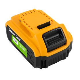 Green Cell Battery for DeWalt XR 18V 5Ah Battery Replacement for DCB182
