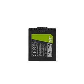 Green Cell Camera Battery CGR-S006E for Panasonic Lumix DMC FZ7 FZ8 FZ8S FZ8K FZ18 FZ28 FZ7K FZ30 FZ38 FZ50 7.4V 700mAh