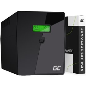 Green Cell UPS 2000VA 1200W Power Proof with LCD display 6x IEC